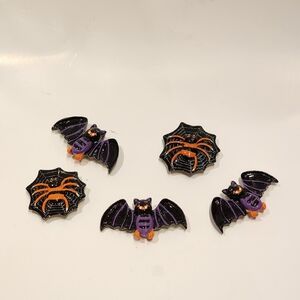 Bat And Spider Halloween Magnets By Russ